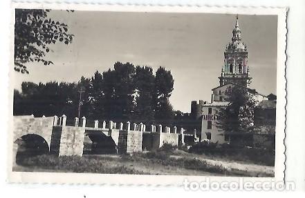 Postales: ANTIGUA POSTAL 2 BURGO DE OSMA PUENTE VIEJO ARRIBAS