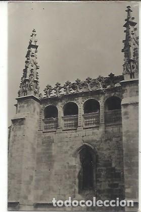 Postales: ANTIGUA POSTAL 17 ARANDA DE DUERO PARROQUIA DE SANTA MARIA FOTO CASA FIGUEROLA