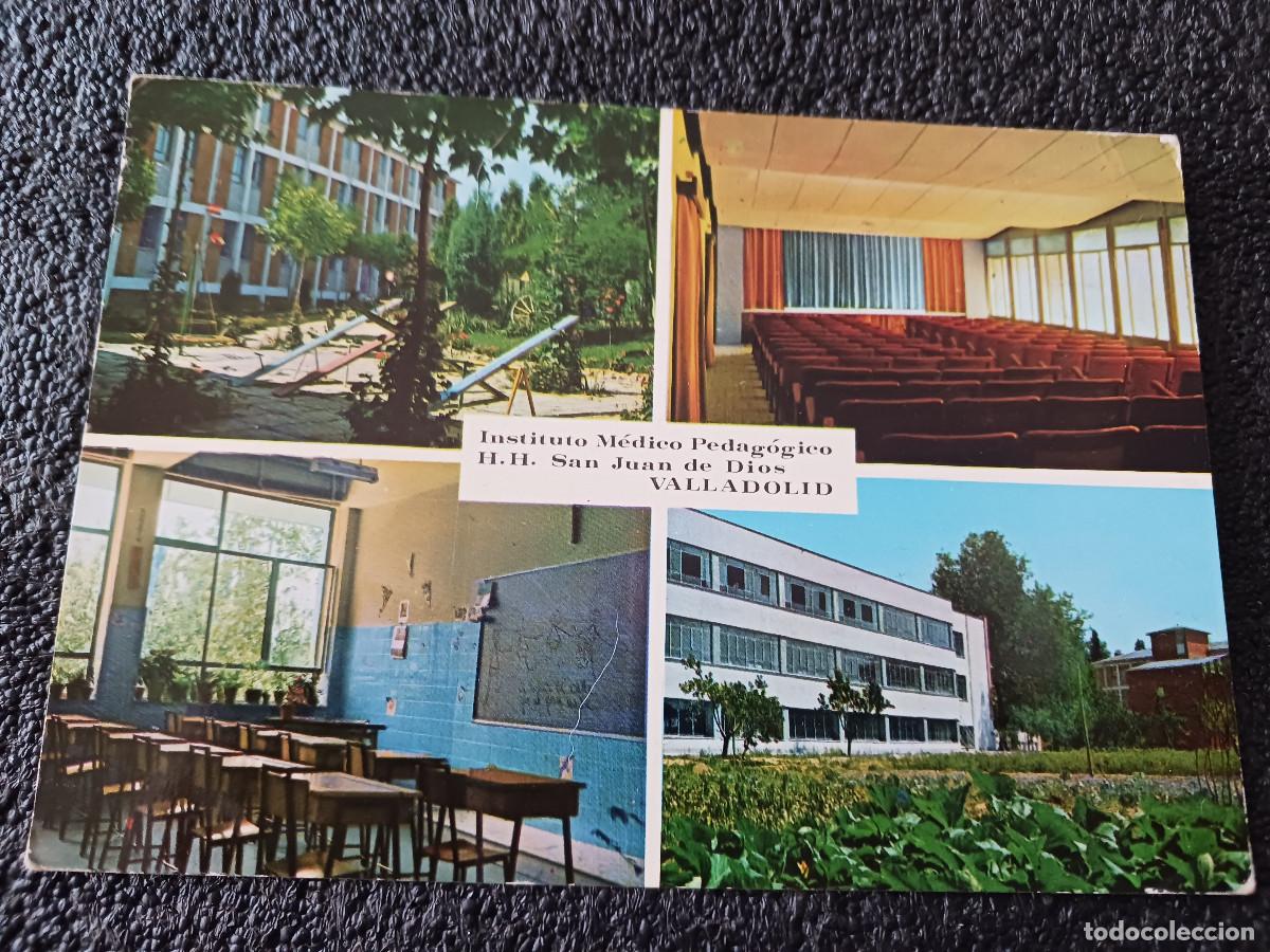 Postales: instituto medico pedagogico san juan de dios, varias vistas, valladolid, circulada