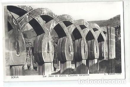 Postales: ANTIGUA POSTAL SORIA SAN JUAN DE DUERO CLAUSTRO ROMANICO L ROISIN