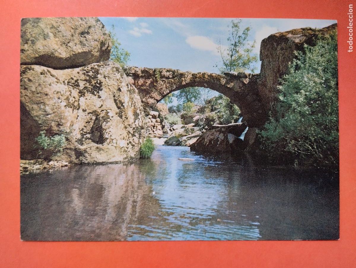 Postales: SALAMANCA BA&Ntilde;OS DE RETORTILLO PUENTE ROMANO