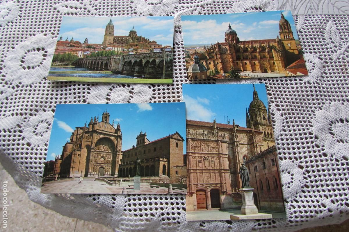 Postales: LOTE 4 POSTALES MONUMENTOS SALAMANCA