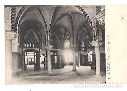 Postales: ANTIGUA POSTAL 5 ASTIORGA PALACIO EPISCOPAL HALL