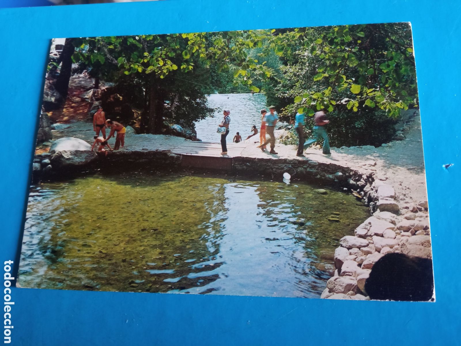 Postales: Antigua postal fotogr&aacute;fica, Piedralaves, Garganta de Nu&ntilde;ocojo