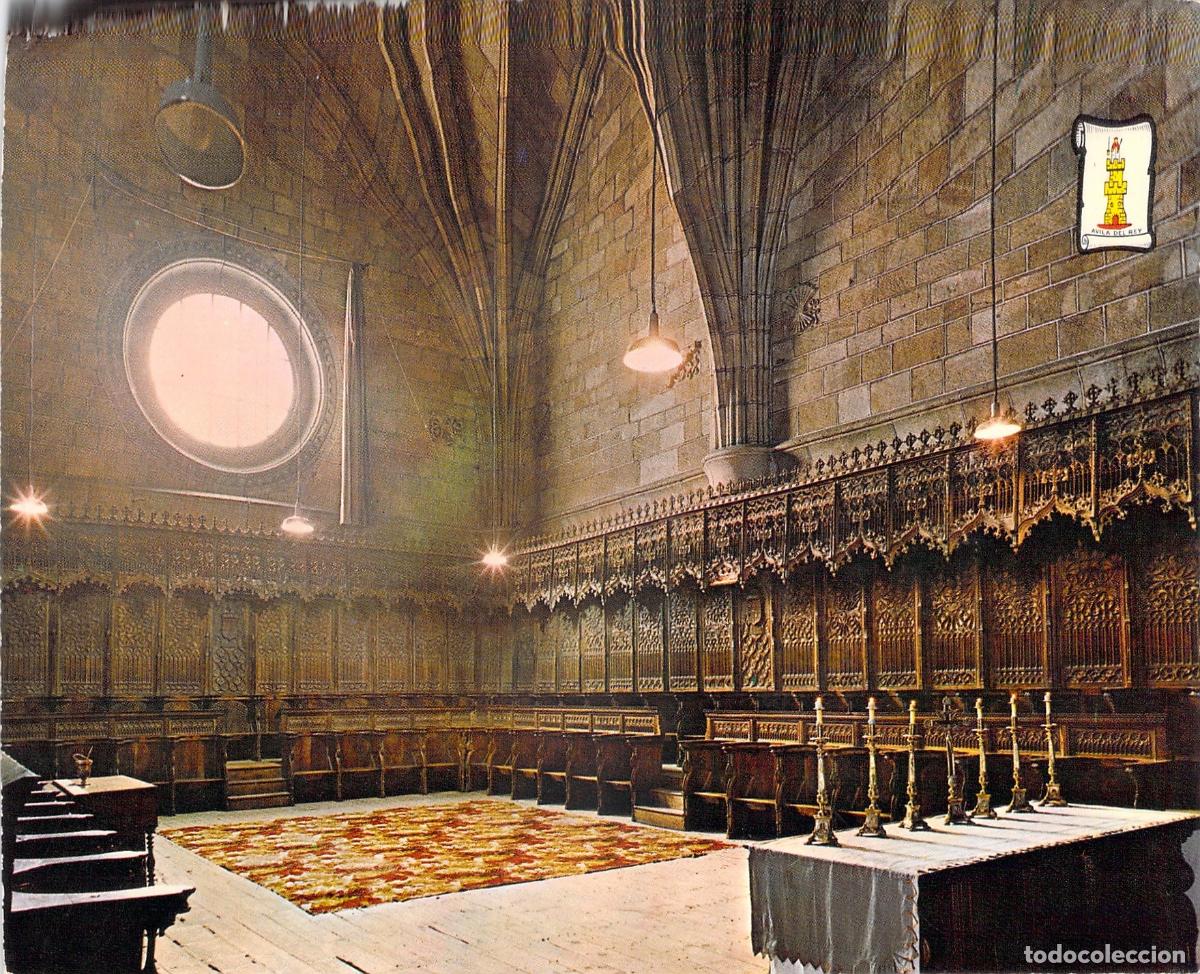 Postales: Postal del Coro del Real Monasterio de Santo Tom&aacute;s en &Aacute;vila
