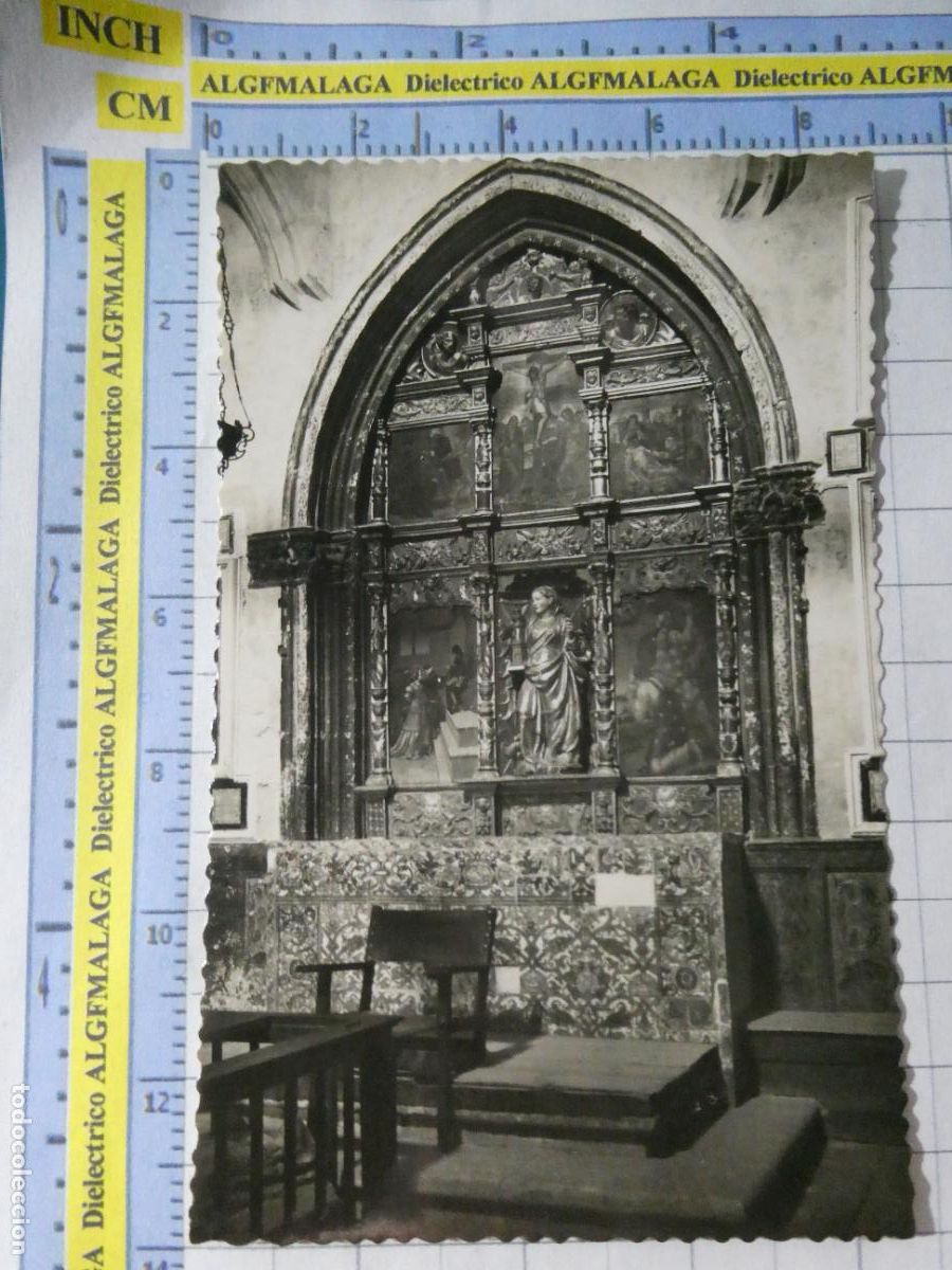 Postales: POSTAL DE SALAMANCA. A&Ntilde;OS 30 50. CATEDRAL VIEJA CAPILLA SANTA B&Aacute;RBARA 62 GARRABELLA. 1568