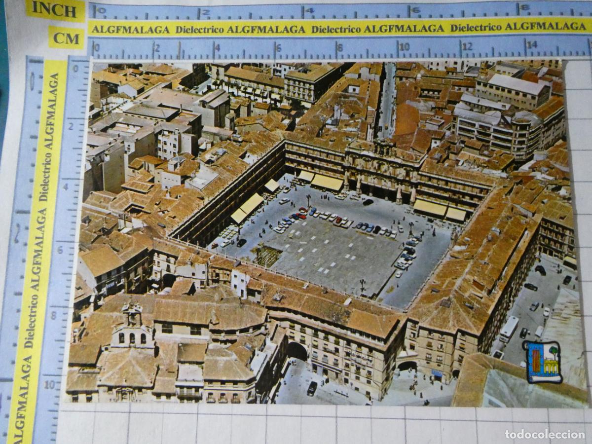 Postales: POSTAL DE SALAMANCA. A&Ntilde;O 1968. PLAZA MAYOR VISTA AEREA 84 FIR. 1572