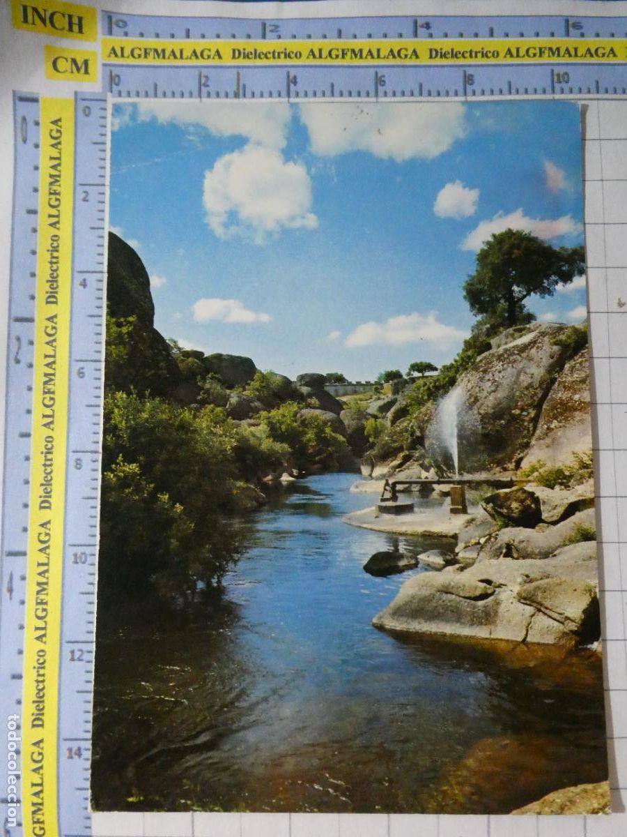 Postales: POSTAL DE SALAMANCA. A&Ntilde;O 1969. BA&Ntilde;OS DE RETORTILLO RIO YELTES Y CHORRO DEL MANANTIAL. 1577