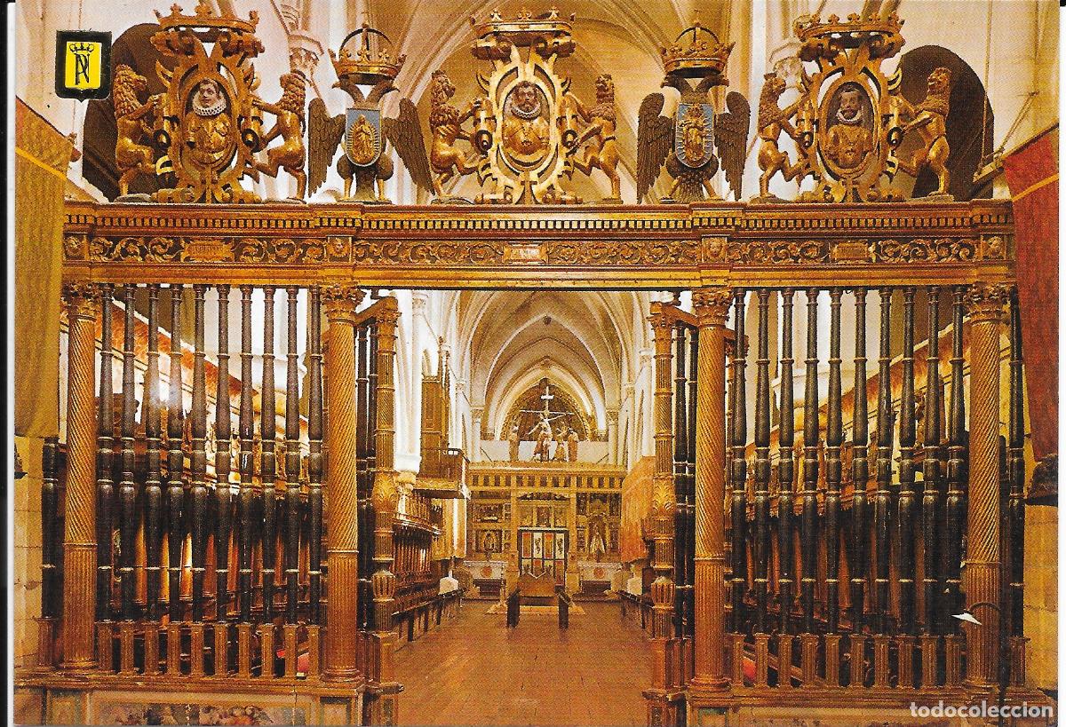 Postales: [POSTAL] Vista del Coro. Monasterio de las Huelgas. Burgos (sin circular)