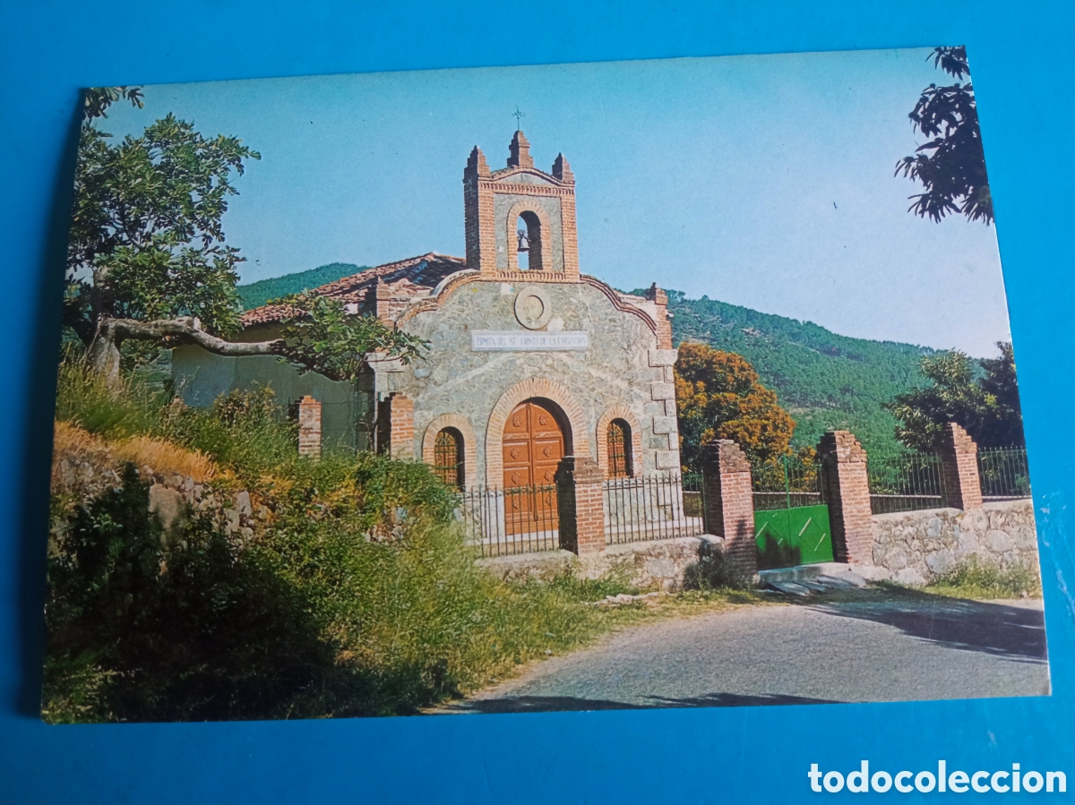 Postales: Antigua postal fotogr&aacute;fica, EL Arenal (Avila) Ermita del Santo Cristo de la Expiracion