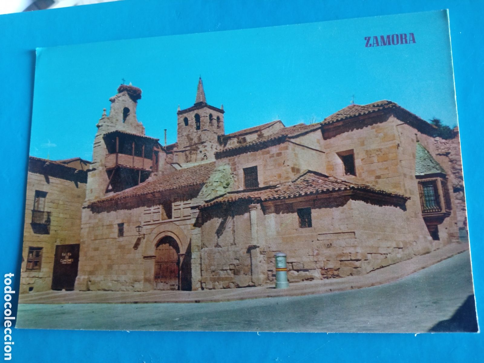 Postales: Antigua postal fotogr&aacute;fica, Zamora, Iglesia de Santa Luc&iacute;a
