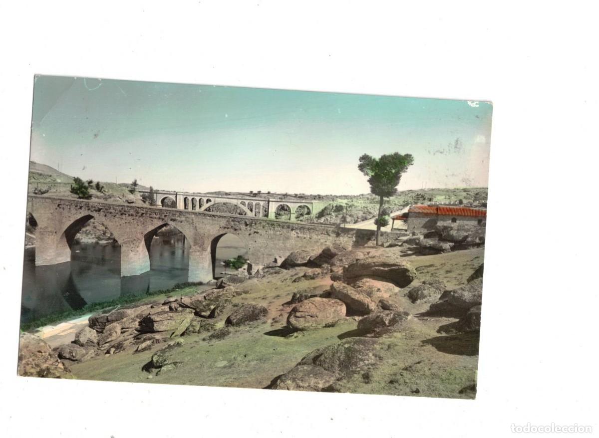 Postales: LEDESMA. PUENTES Y ERMITA. COLOREADA. 12 PAR&Iacute;S