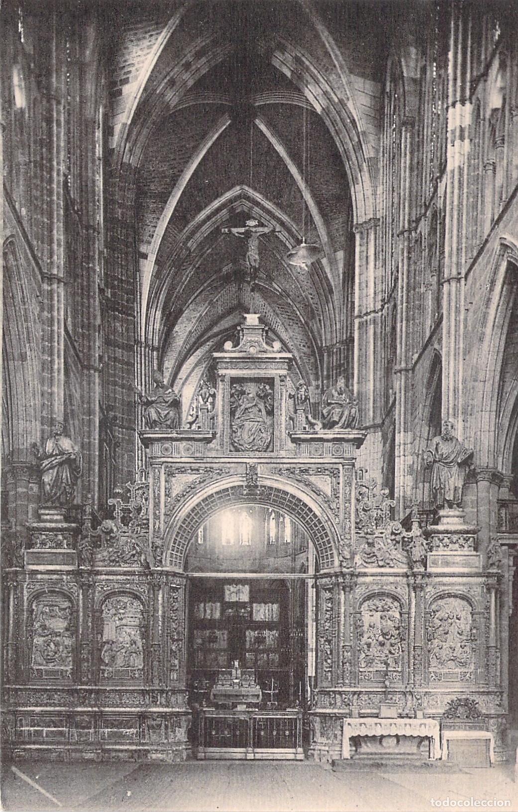 Postales: Tarjeta Postal de la Catedral de Le&oacute;n, Trascoro, L. Roisin