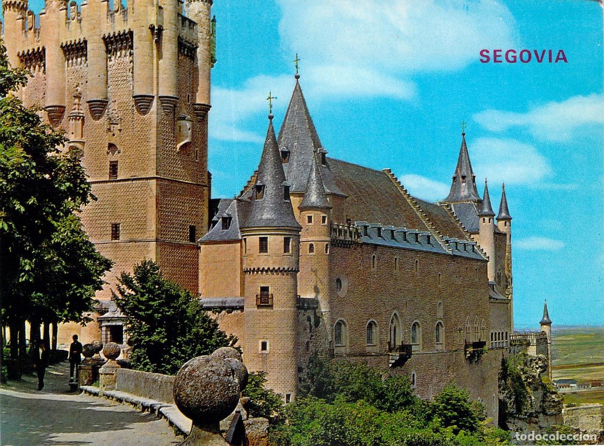 Postales: Postal de El Alc&aacute;zar de Segovia - Ediciones Par&iacute;s Zaragoza
