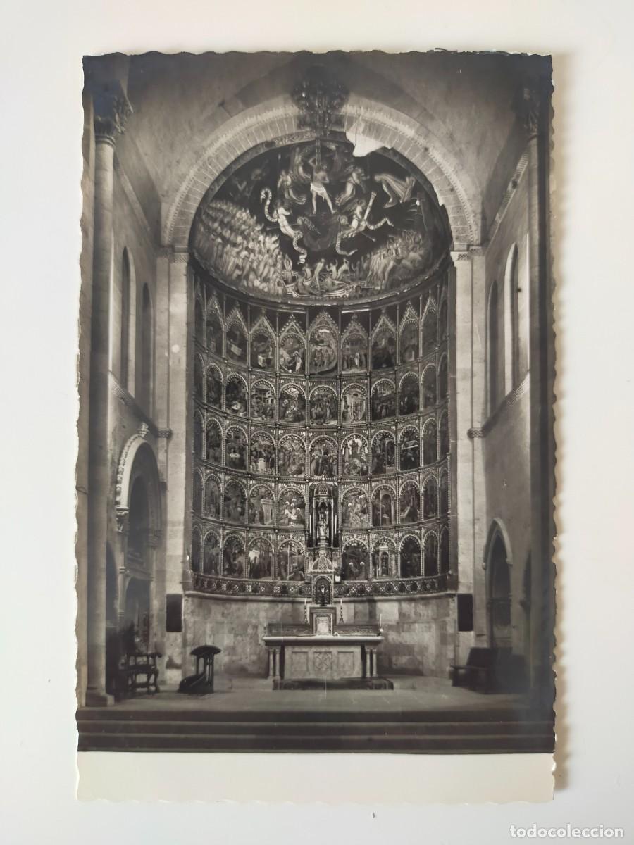 Postales: Tarjeta Postal SALAMANCA: Catedral Vieja, Altar Mayor - Edic. Garc&iacute;a Garrabella - Sin circular.