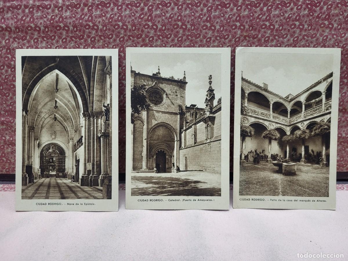 Postales: LOTE POSTALES ANTIGUAS CIUDAD RODRIGO SALAMANCA CASTILLA LEON
