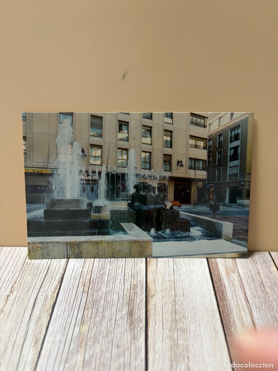 Postales: TARJETA POSTAL. VALLADOLID. 4.- FUENTE. PLAZA MARTI Y MONSO. EULOGIO ORTIZ