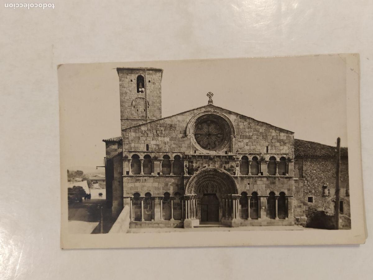 Postales: SORIA - IGLESIA DE SANTO DOMINGO - LIBRERIA DE E. DE LAS HERAS - POSTAL ANTIGUA -(116.216)