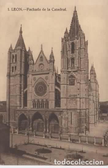 Postales: LEON SIN ESCRIBIR CATEDRAL
