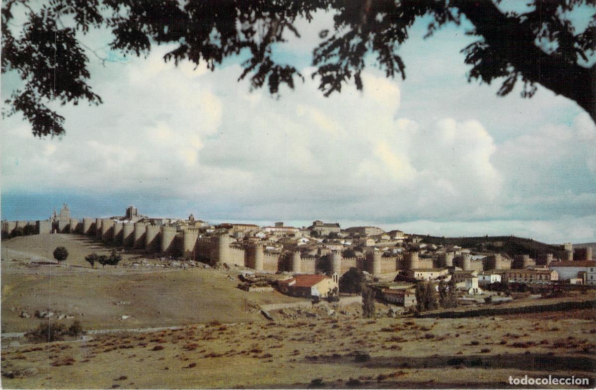 Postales: Postal de &Aacute;vila - Vista General de las Murallas Medievales