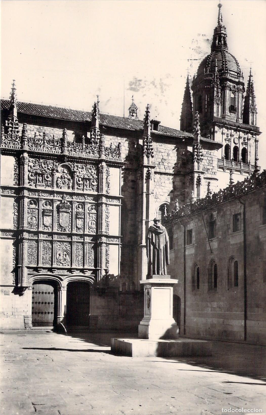 Postales: Postal de la Fachada de la Universidad de Salamanca