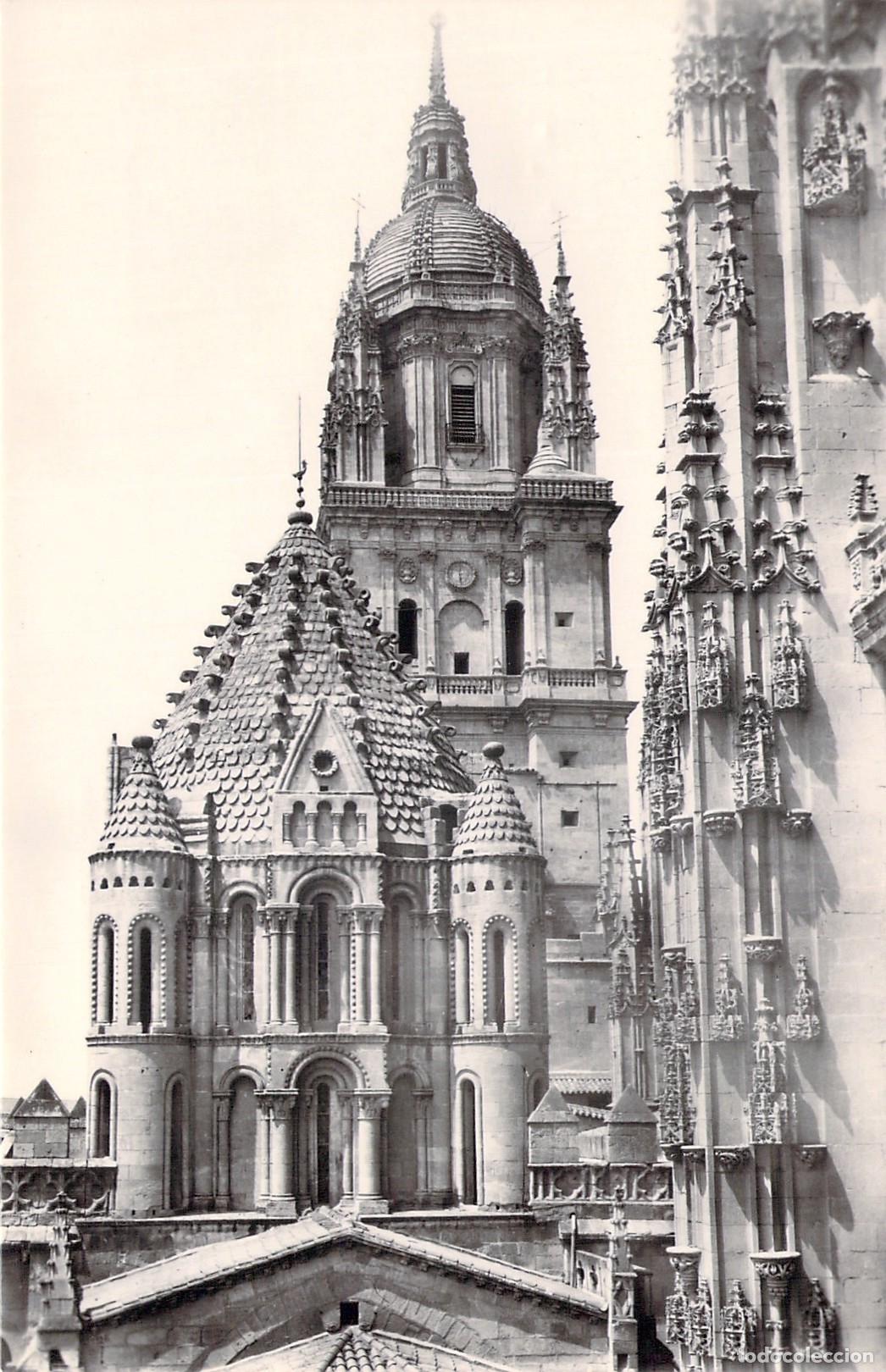 Postales: Postal de Salamanca - Catedral Vieja y Torre del Gallo