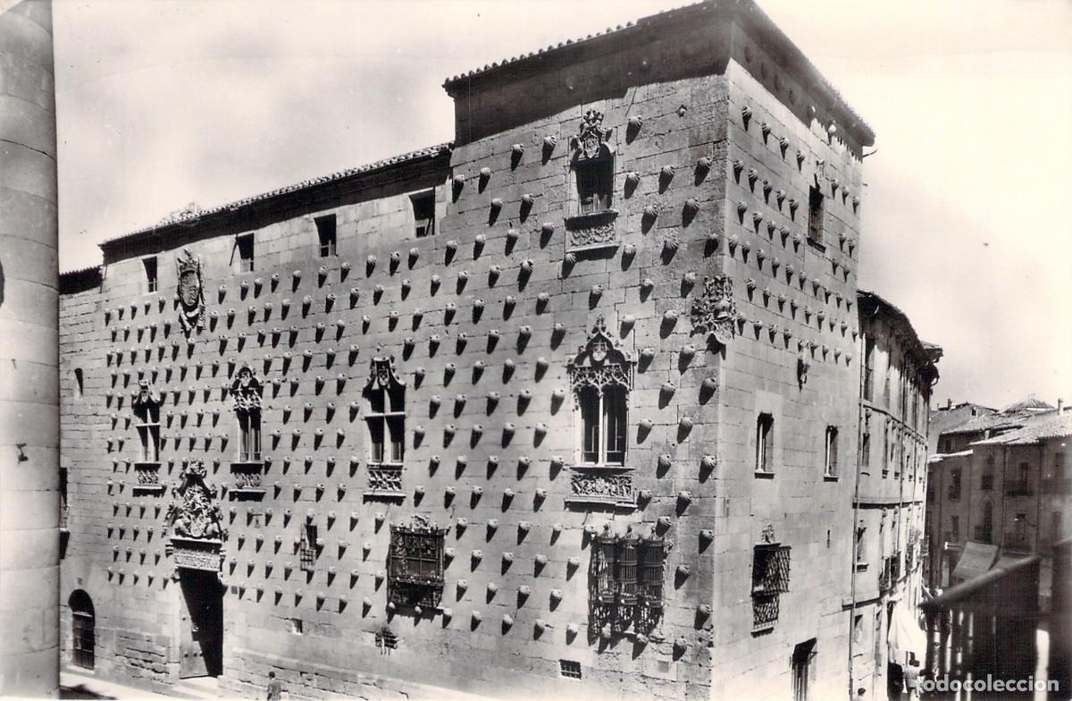 Postales: Postal Casa de las Conchas en Salamanca, Arquitectura Hist&oacute;rica