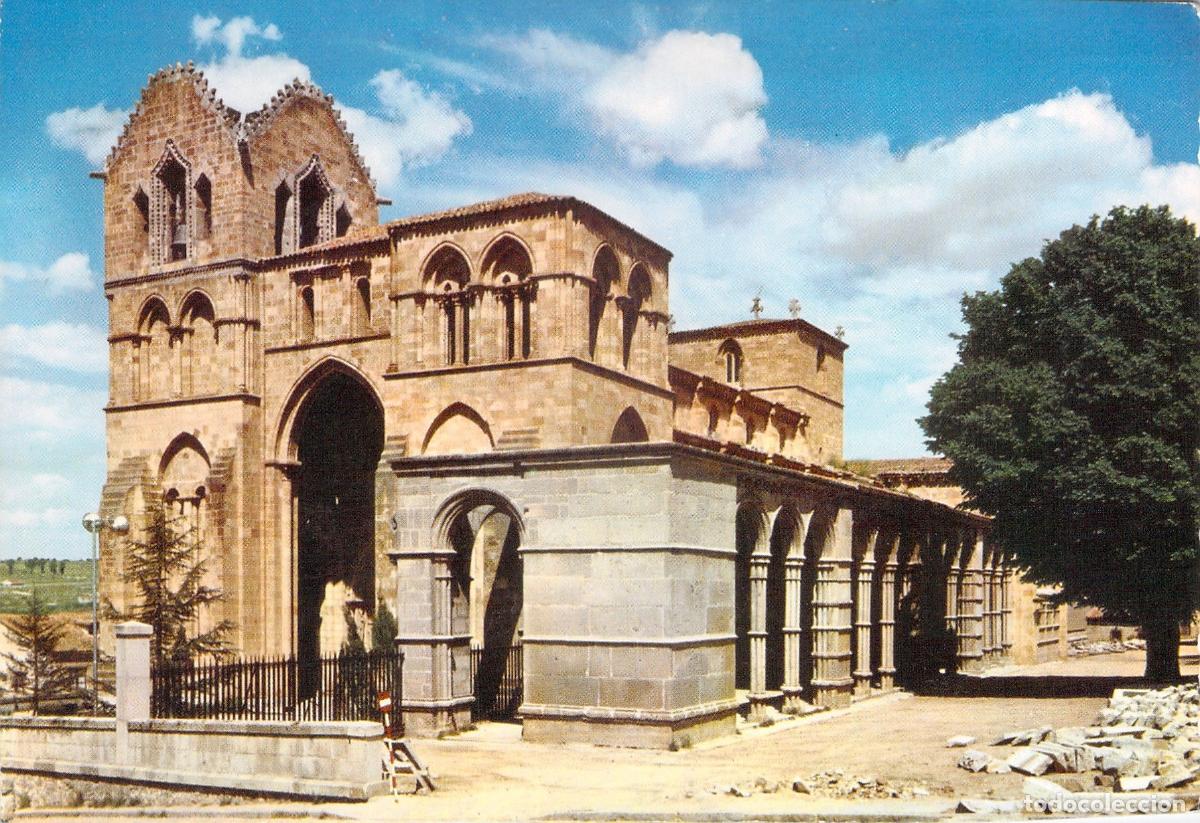 Postales: Postal Iglesia de San Vicente en &Aacute;vila