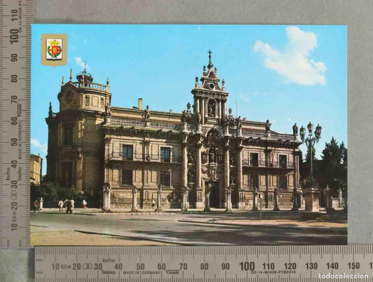 Postales: POSTAL. Universidad de Valladolid - Fachada barroca - Escudo de Oro