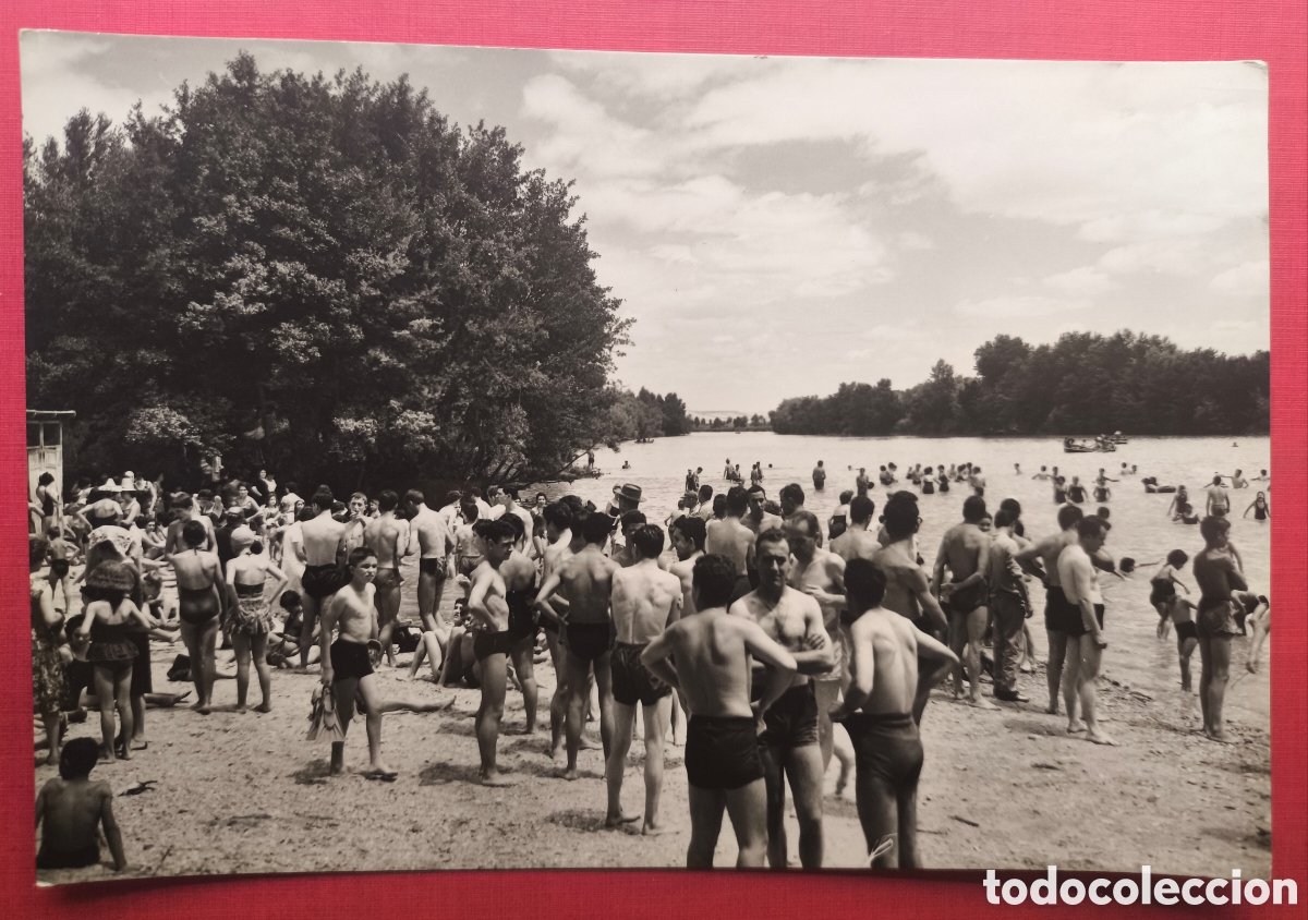 Postales: ZAMORA PLAYA EN EL DUERO POSTAL FOTOGR&Aacute;FICA ANIMADA C. 1965