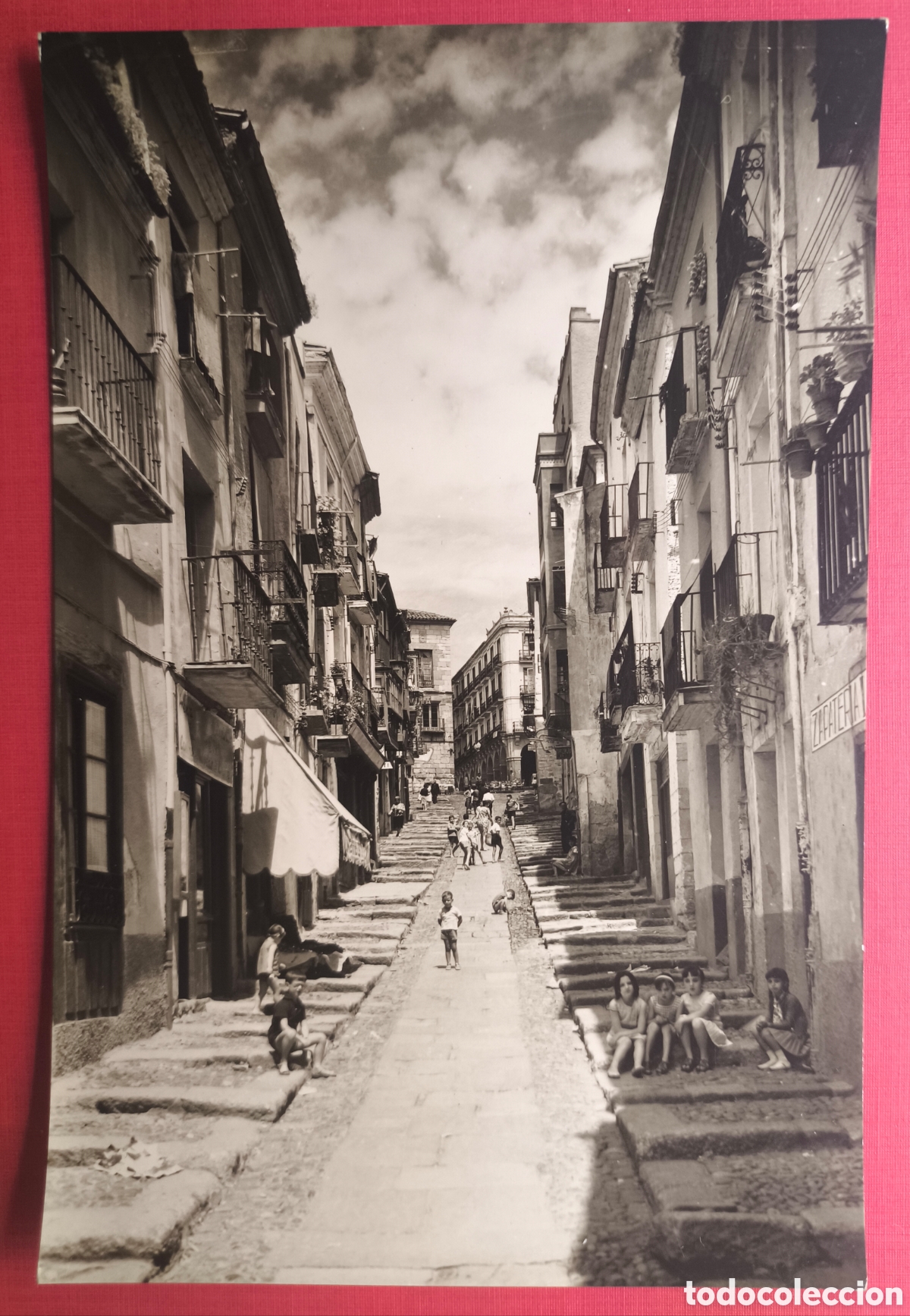 Postales: ZAMORA CALLE BALBORRAZ POSTAL FOTOGR&Aacute;FICA ANIMADA C. 1965