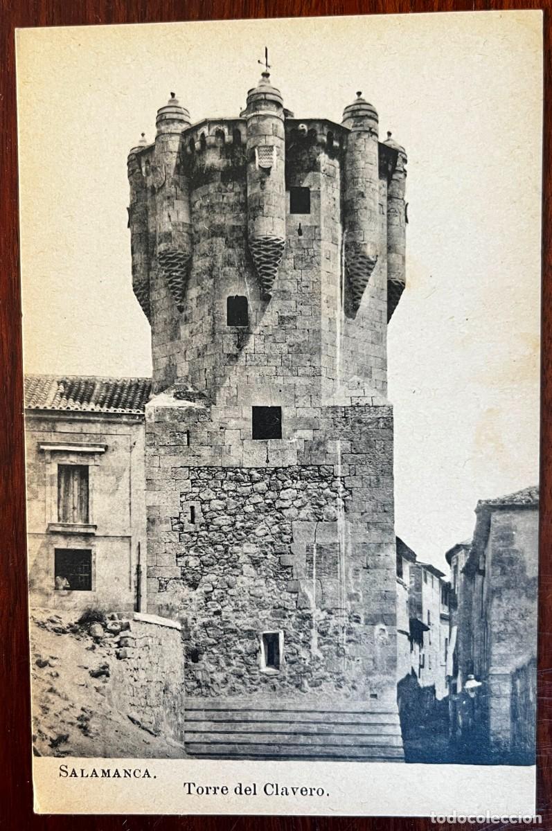Postales: SALAMANCA, TORRE DEL CLAVERO, LACOSTE, COLECCION ESPA&Ntilde;A MONUMENTAL E HISTORICA SERIE III N&ordm; 14