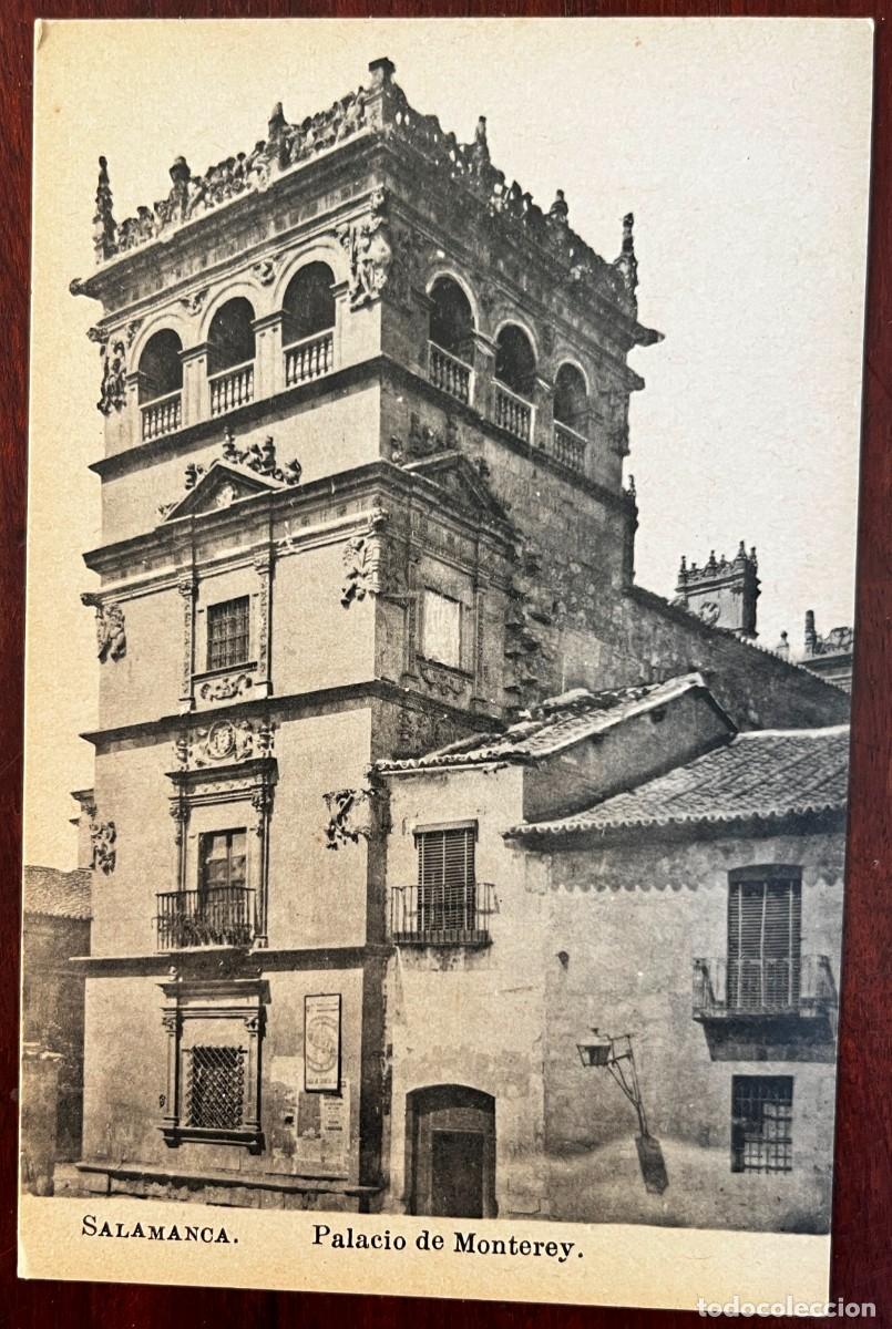 Postales: SALAMANCA, PALACIO DE MONTEREY, LACOSTE, COLECCION ESPA&Ntilde;A MONUMENTAL E HISTORICA SERIE III N&ordm; 18