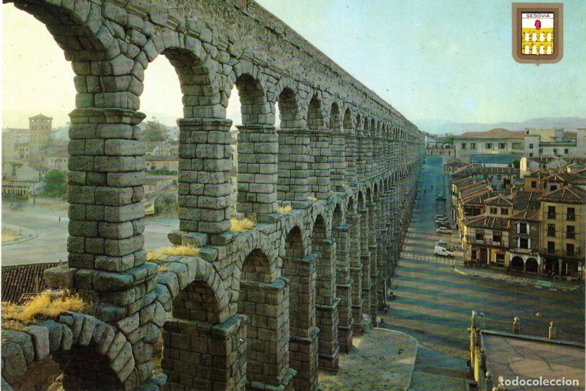 Postales: :::: B60 - POSTAL - SEGOVIA - ACUEDUCTO AL AMANECER