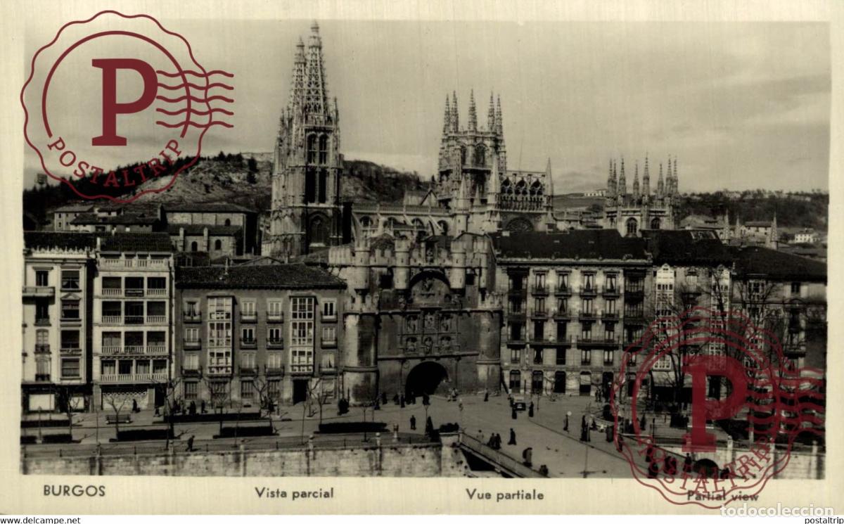 Cartes Postales: BURGOS Vista parcial CASTILLA Y LE&Oacute;N SPAIN ESPAGNE