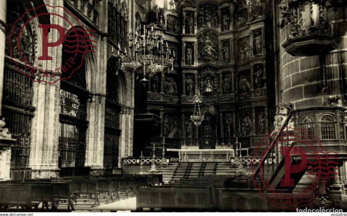 Cartes Postales: BURGOS Catedral Retablo del Altar Mayor CASTILLA Y LE&Oacute;N SPAIN ESPAGNE