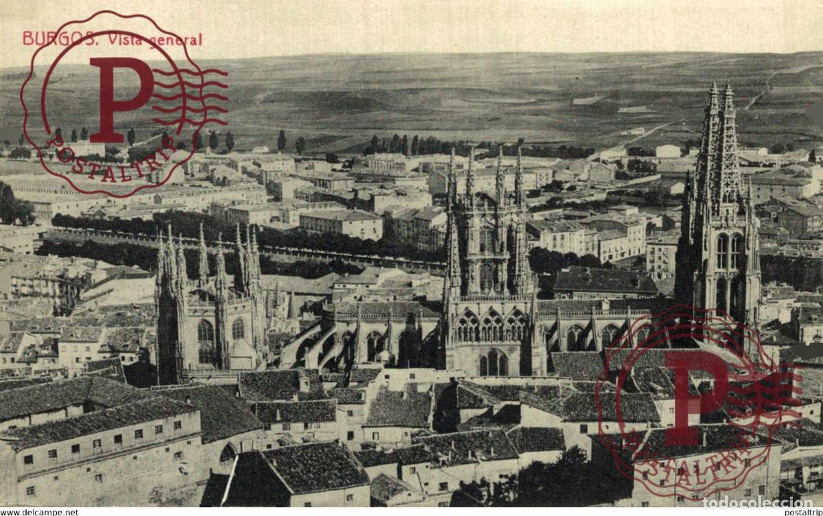 Cartes Postales: BURGOS Vista general CASTILLA Y LE&Oacute;N SPAIN ESPAGNE
