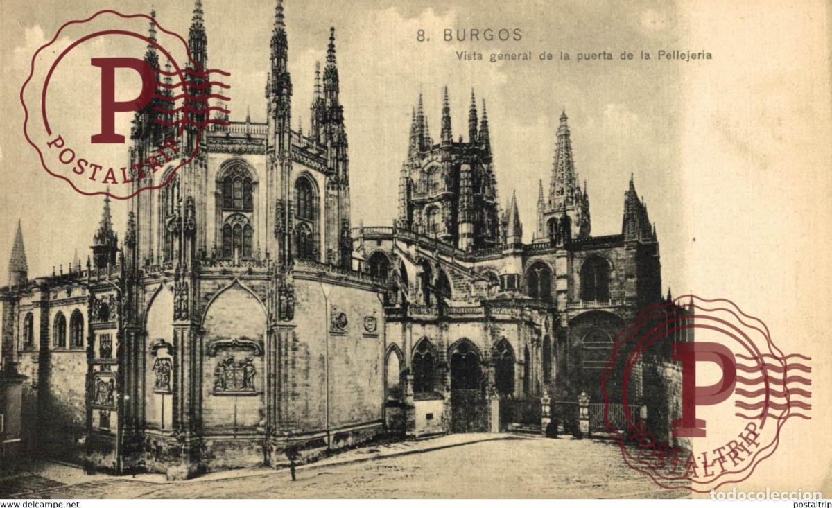 Cartes Postales: BURGOS Vista general de la puerta de la Pellejer&iacute;a CASTILLA Y LE&Oacute;N SPAIN ESPAGNE
