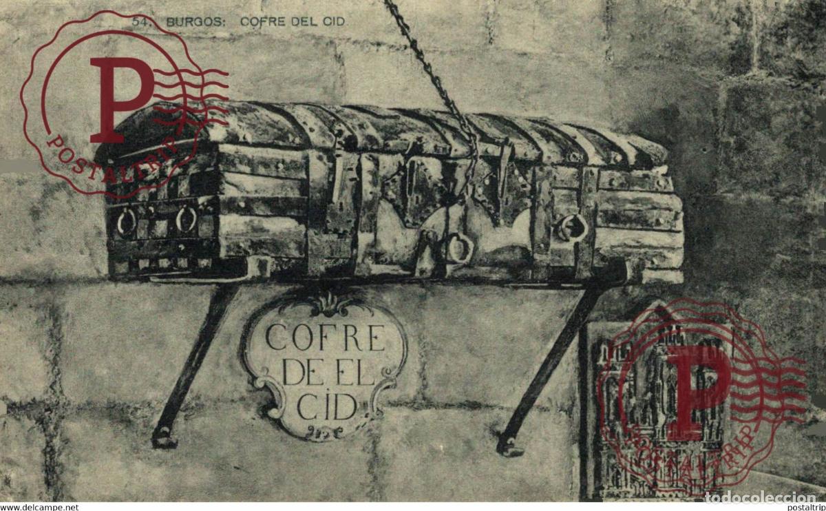 Postais: BURGOS Cofre del Cid CASTILLA Y LE&Oacute;N SPAIN ESPAGNE
