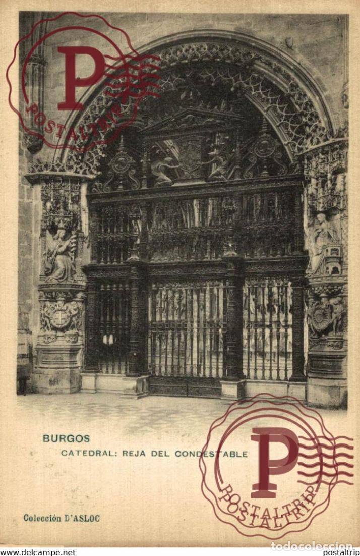 Postais: BURGOS, CATEDRAL REJA DEL CONDESTABLE. CASTILLA Y LE&Oacute;N ESPA&Ntilde;A ESPAGNE