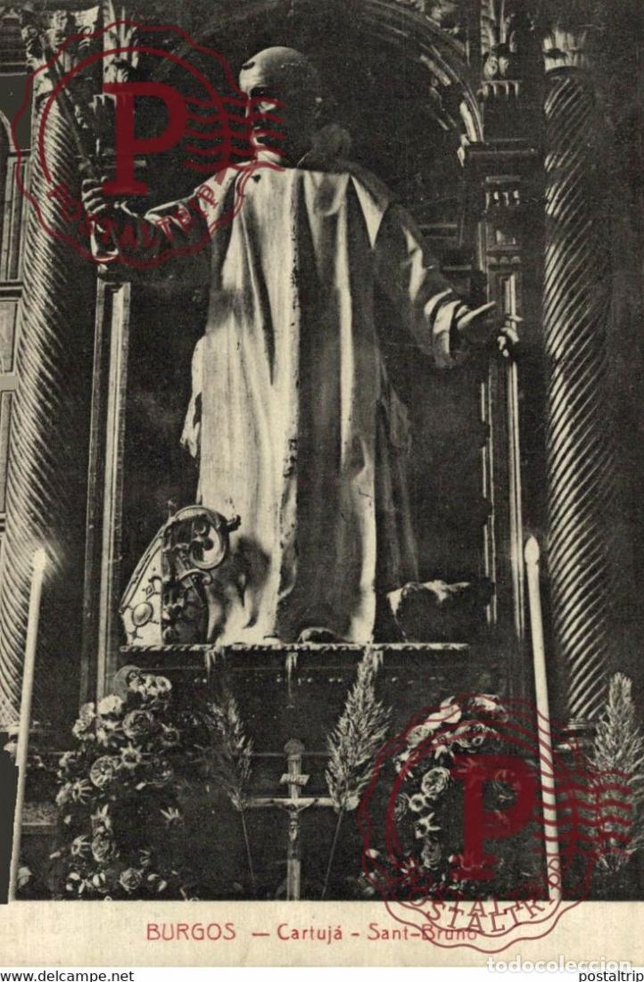 Postcards: BURGOS, CARTUJA , SANT BRUNO. CASTILLA Y LE&Oacute;N ESPA&Ntilde;A ESPAGNE