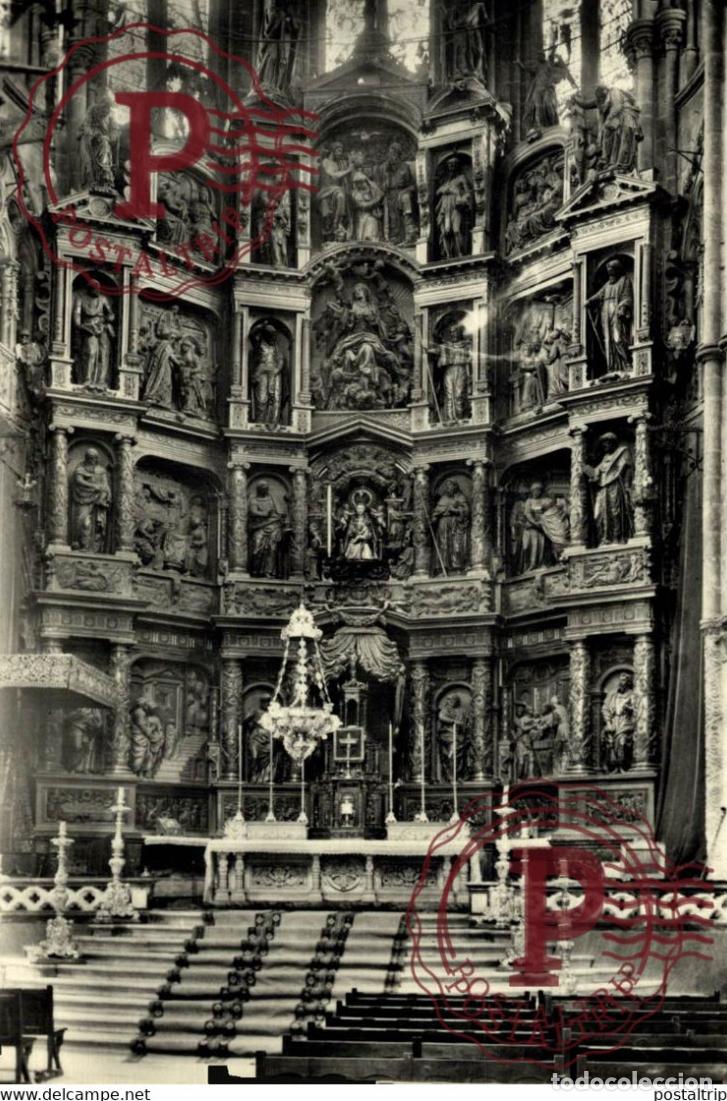 Postales: BURGOS, CATEDRAL, RETABLO DEL ALTAR MAYOR. CASTILLA Y LE&Oacute;N ESPA&Ntilde;A ESPAGNE