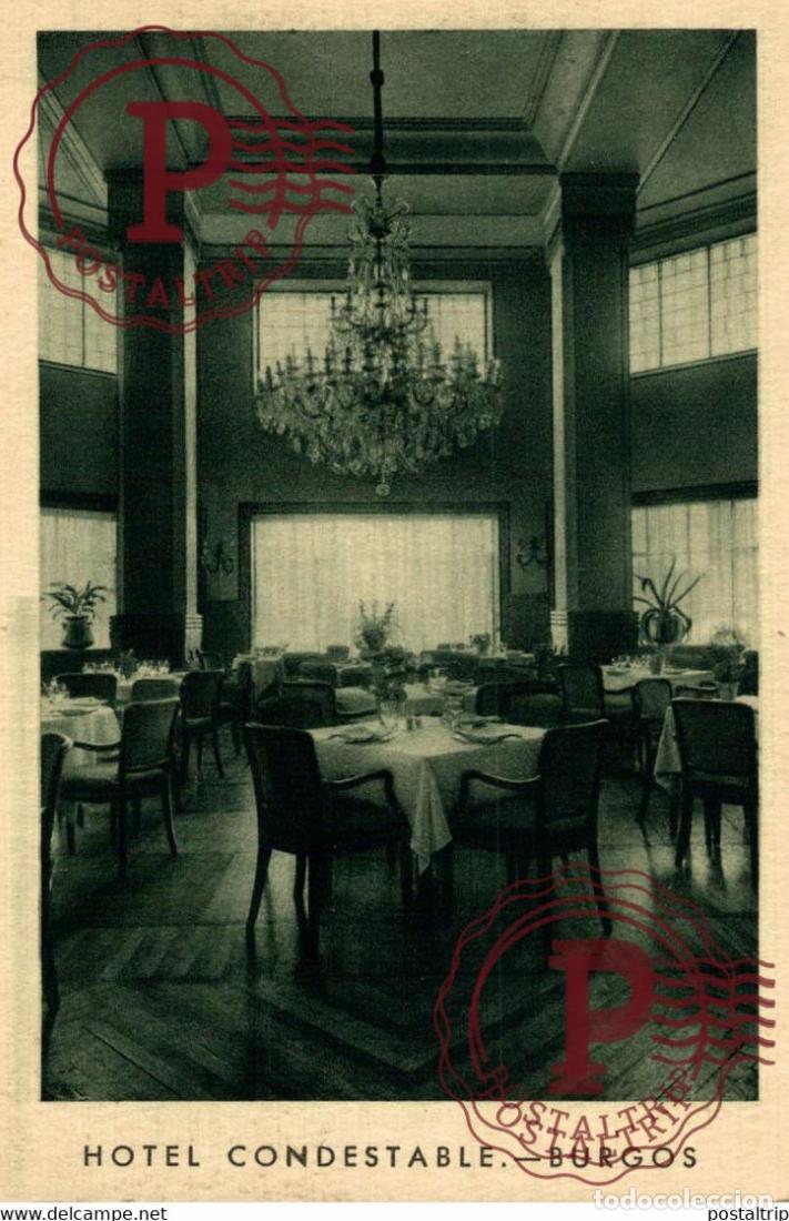 Postales: BURGOS, HOTEL CONDESTABLE. CASTILLA Y LE&Oacute;N ESPA&Ntilde;A ESPAGNE