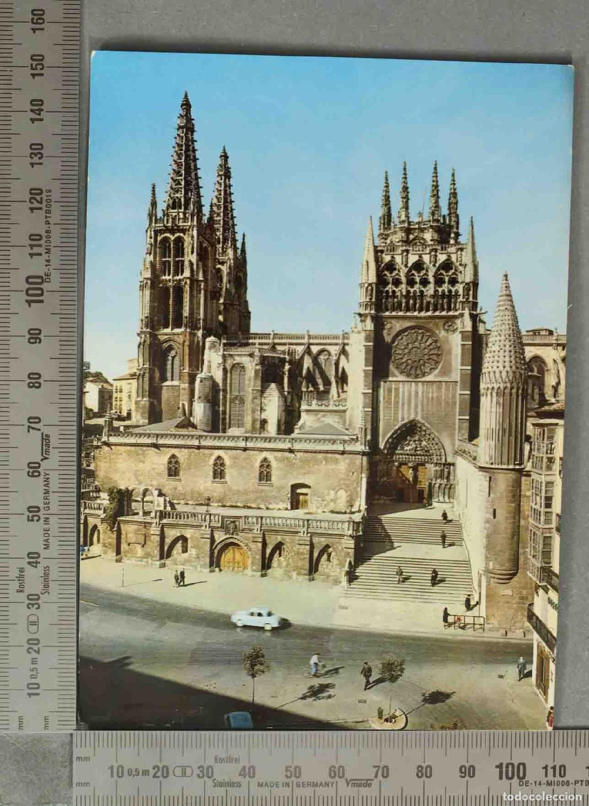 Postales: POSTAL. Burgos - Catedral - Fachada del Sarmental