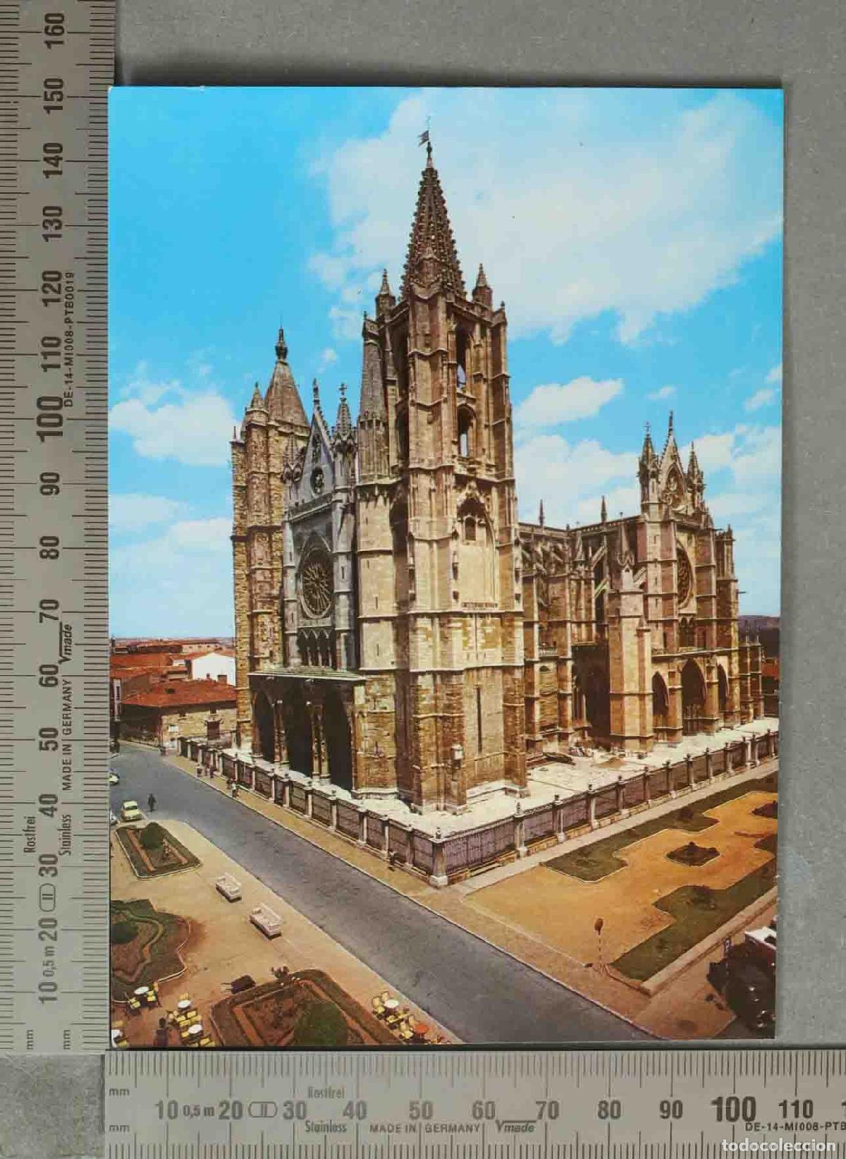 Postales: POSTAL. Le&oacute;n - Catedral