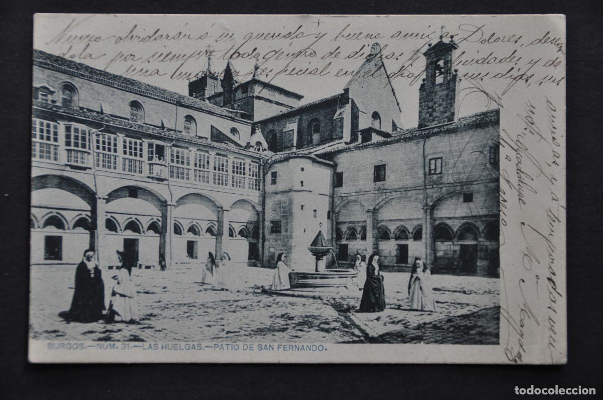 Postales: BURGOS - LAS HUELGAS - PATIO DE SAN FERNANDO