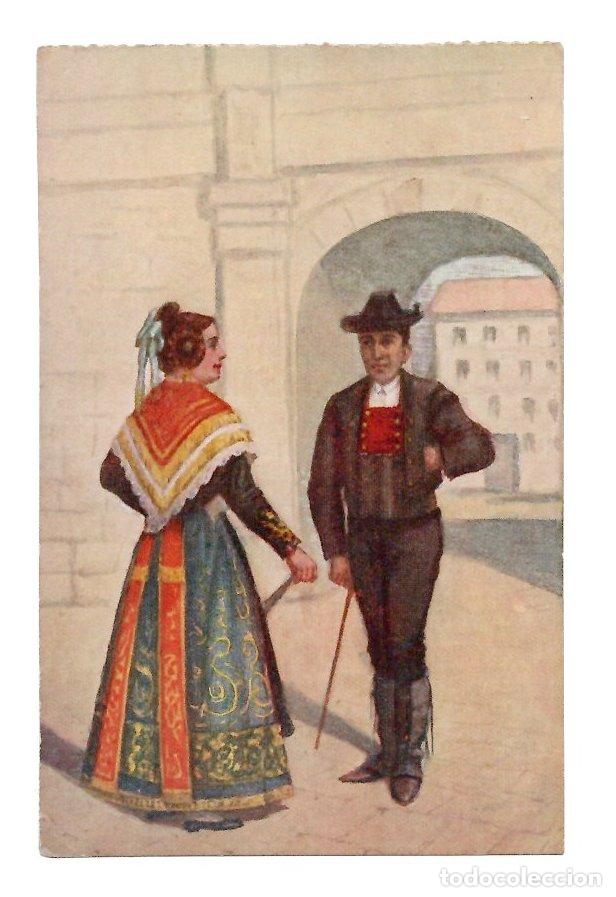Postales: TARJETA POSTAL TIPOS DE CHARROS SALAMANCA