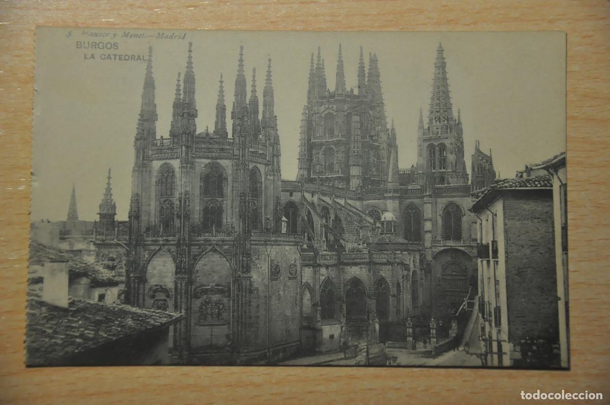 Postales: postal burgos, la catedral, hauser y menet 5