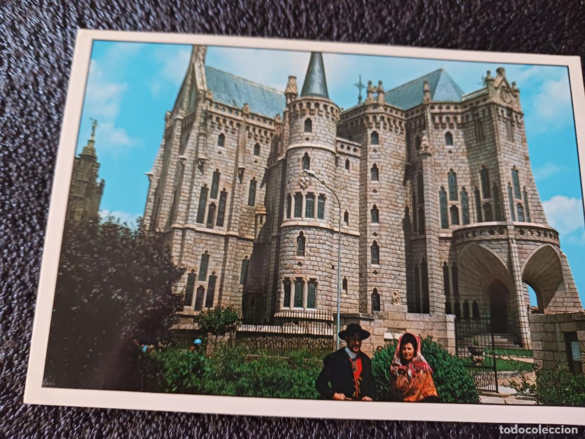 Postales: 1058 astorga, palacio de gaudi, ed. paris