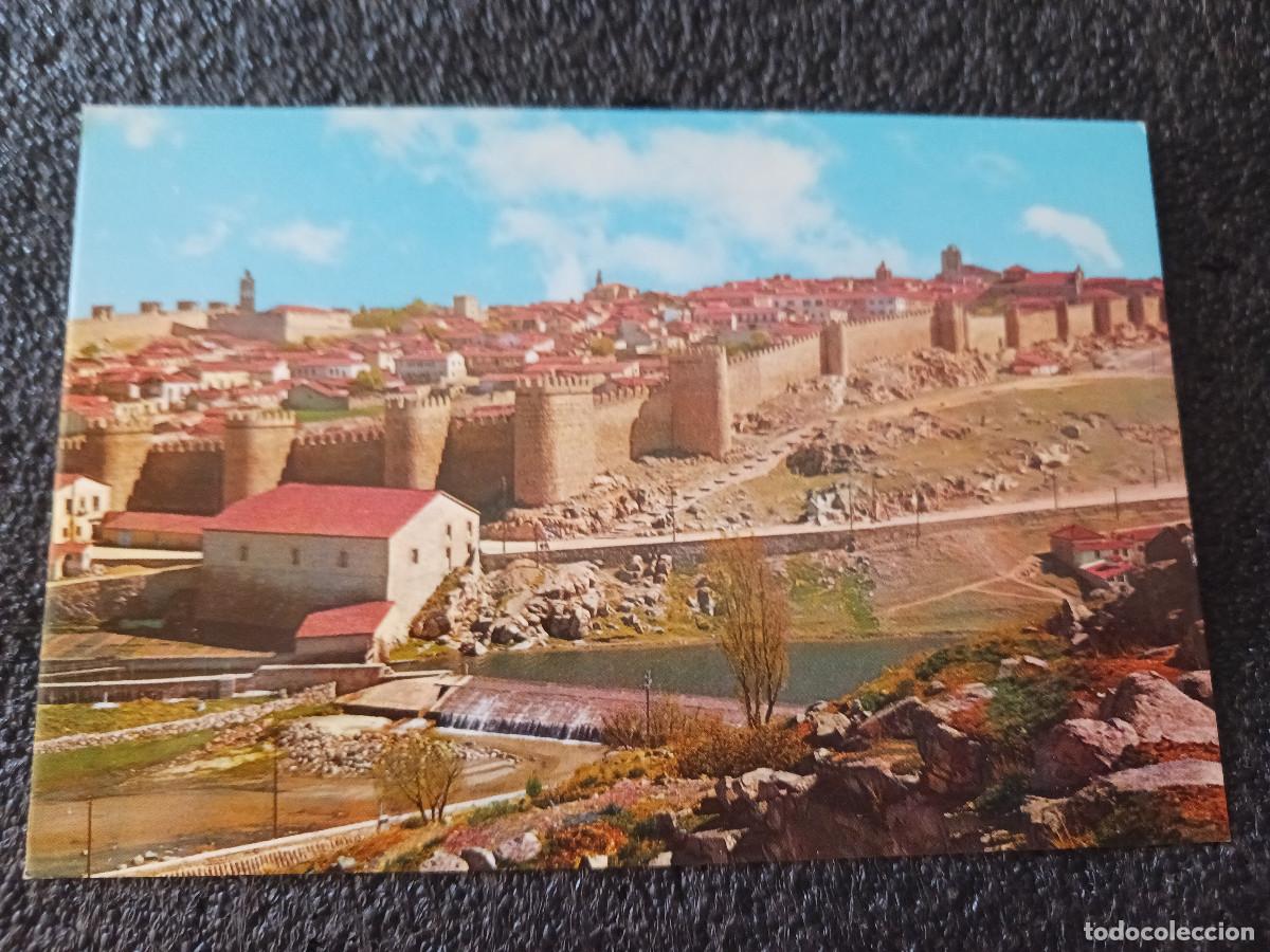Postales: 12 avila vista parcial de la ciudad amurallada, ed. antequera